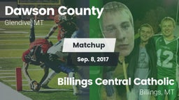 Matchup: Dawson County High vs. Billings Central Catholic  2017