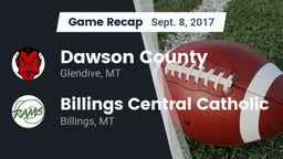 Recap: Dawson County  vs. Billings Central Catholic  2017