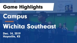 Campus  vs Wichita Southeast  Game Highlights - Dec. 14, 2019
