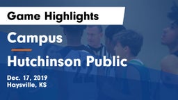 Campus  vs Hutchinson Public  Game Highlights - Dec. 17, 2019