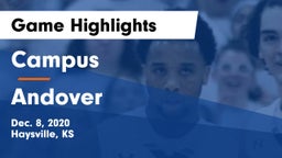 Campus  vs Andover  Game Highlights - Dec. 8, 2020