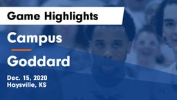 Campus  vs Goddard Game Highlights - Dec. 15, 2020