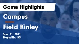 Campus  vs Field Kinley Game Highlights - Jan. 21, 2021