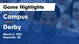Campus  vs Derby  Game Highlights - March 5, 2021
