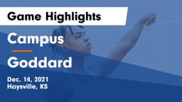 Campus  vs Goddard  Game Highlights - Dec. 14, 2021