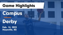 Campus  vs Derby  Game Highlights - Feb. 14, 2023