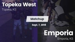 Matchup: Topeka West vs. Emporia  2018