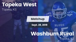 Matchup: Topeka West vs. Washburn Rural  2018