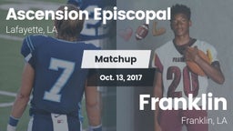 Matchup: Ascension Episcopal vs. Franklin  2017