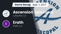 Recap: Ascension Episcopal  vs. Erath  2017
