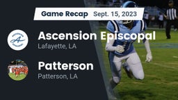 Recap: Ascension Episcopal  vs. Patterson  2023