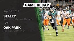 Recap: Staley  vs. Oak Park  2016