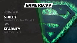 Recap: Staley  vs. Kearney  2016