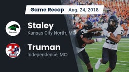 Recap: Staley  vs. Truman  2018