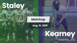 Matchup: Staley  vs. Kearney  2018