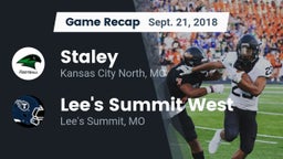 Recap: Staley  vs. Lee's Summit West  2018