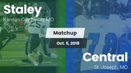 Matchup: Staley  vs. Central  2018