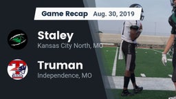 Recap: Staley  vs. Truman  2019