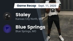 Recap: Staley  vs. Blue Springs  2020