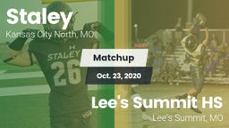 Matchup: Staley  vs. Lee's Summit HS 2020