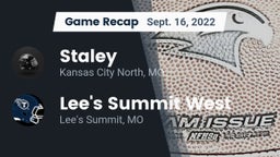 Recap: Staley  vs. Lee's Summit West  2022