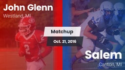 Matchup: John Glenn HS vs. Salem  2016