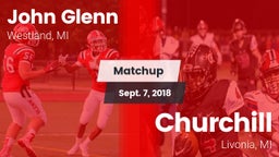 Matchup: John Glenn HS vs. Churchill  2018