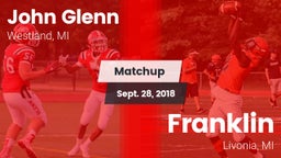 Matchup: John Glenn HS vs. Franklin  2018