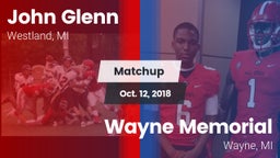 Matchup: John Glenn HS vs. Wayne Memorial  2018