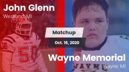 Matchup: John Glenn HS vs. Wayne Memorial  2020