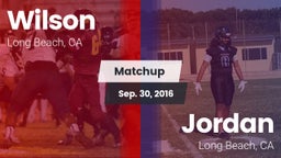 Matchup: Wilson  vs. Jordan  2016