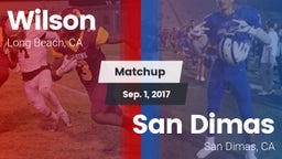 Matchup: (Woodrow) Wilson Hig vs. San Dimas  2017