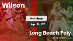 Matchup: (Woodrow) Wilson Hig vs. Long Beach Poly  2017