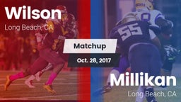 Matchup: (Woodrow) Wilson Hig vs. Millikan  2017