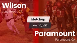 Matchup: (Woodrow) Wilson Hig vs. Paramount  2017
