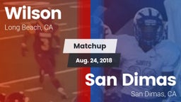 Matchup: (Woodrow) Wilson Hig vs. San Dimas  2018