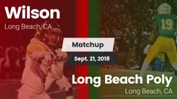 Matchup: (Woodrow) Wilson Hig vs. Long Beach Poly  2018