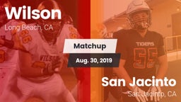Matchup: (Woodrow) Wilson Hig vs. San Jacinto  2019