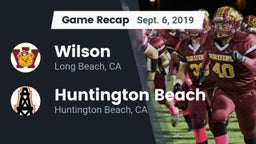 Recap: Wilson  vs. Huntington Beach  2019