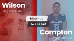 Matchup: (Woodrow) Wilson Hig vs. Compton  2019