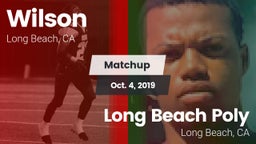Matchup: (Woodrow) Wilson Hig vs. Long Beach Poly  2019