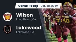 Recap: Wilson  vs. Lakewood  2019