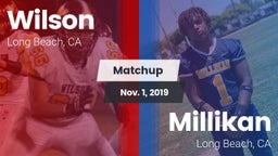 Matchup: (Woodrow) Wilson Hig vs. Millikan  2019