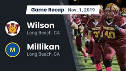 Recap: Wilson  vs. Millikan  2019