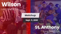 Matchup: (Woodrow) Wilson Hig vs. St. Anthony  2020