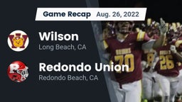 Recap: Wilson  vs. Redondo Union  2022