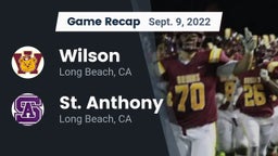 Recap: Wilson  vs. St. Anthony  2022