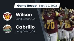 Recap: Wilson  vs. Cabrillo  2022