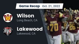 Recap: Wilson  vs. Lakewood  2022