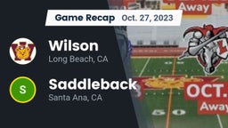 Recap: Wilson  vs. Saddleback  2023